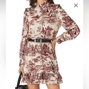 Zadig and Voltaire Rocket Jouy satin dress